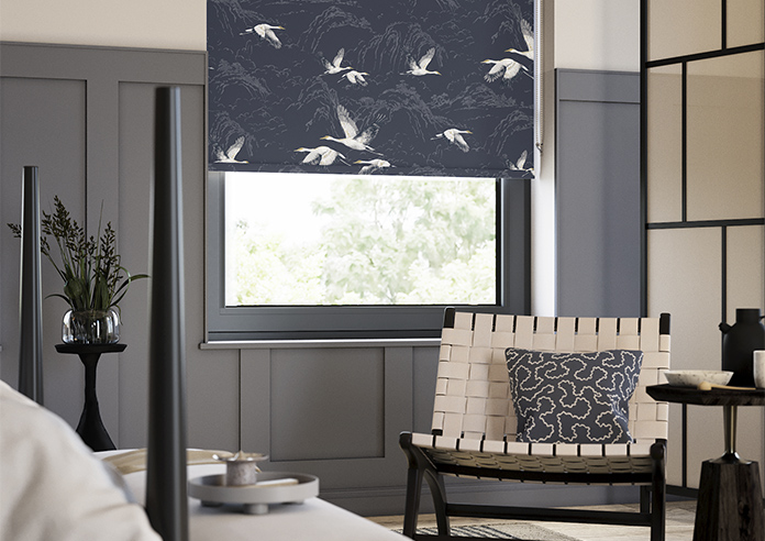 Laura Ashley Animalia, Midnight - Roller Blind - Image 5